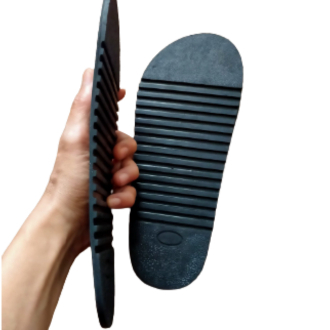 Sol Outsole Alas Bawah Karet Hitam Sandal Sendal Rubber Mentah anti slip