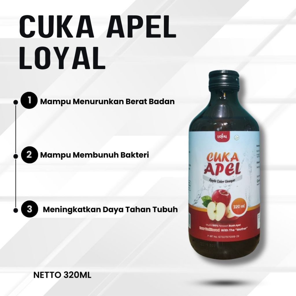 

Cuka Apel / Apple Vinegar