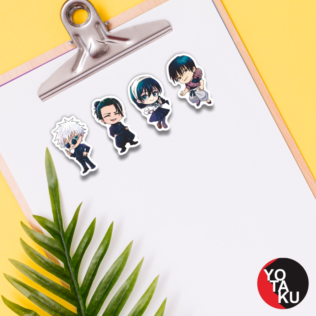 

Stiker Sticker Anime Merchandise Anime Jujutsu Kaisen 2nd Season Seri 6 Gojo Riko YOTAKUSHOP