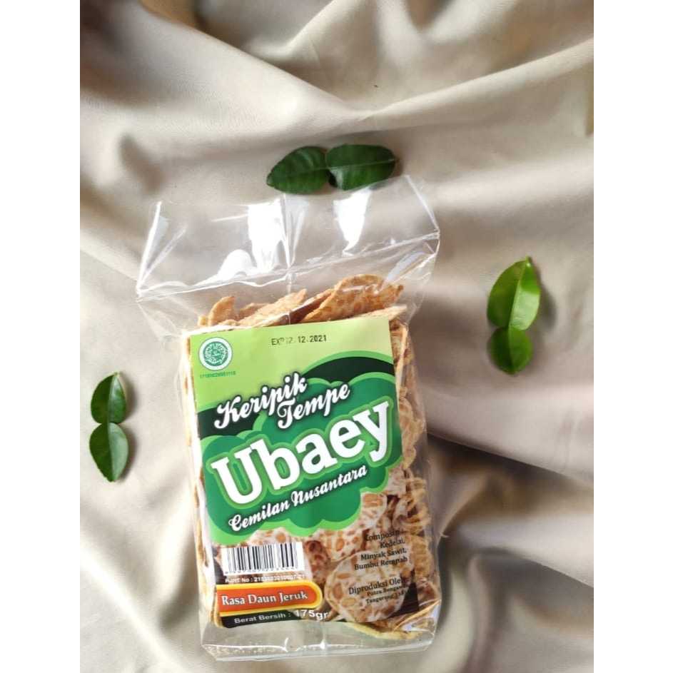 

kripik tempe ubaey varian rasa kemasan 175gr