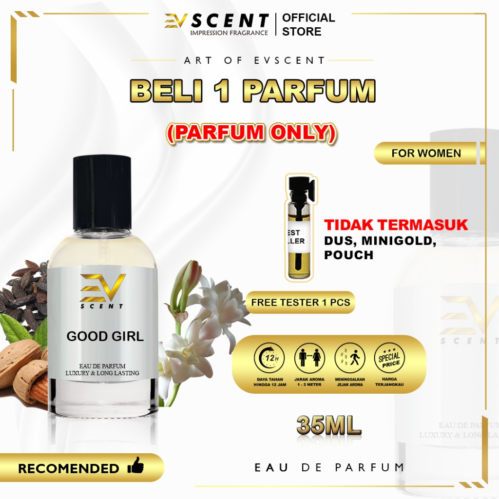EV SCENT - Parfum Wanita Aroma Tahan Lama Inspired By GVD GIRL - Identik Original | Eau De Parfum