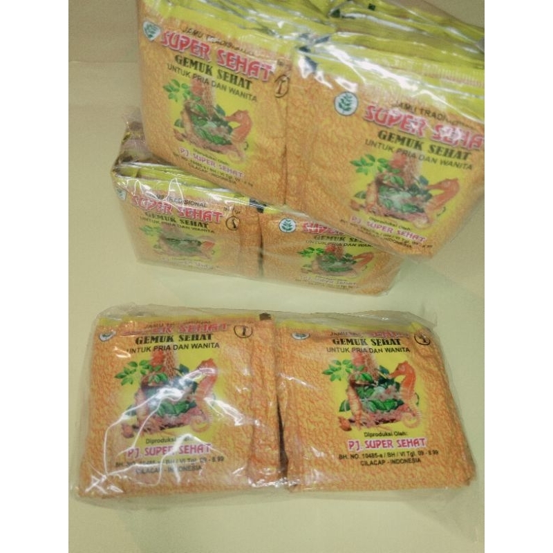 

jamu super sehat gemuk PJ super sehat