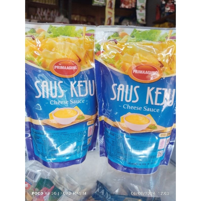 

PRIMA AGUNG Saus Keju 250 gr