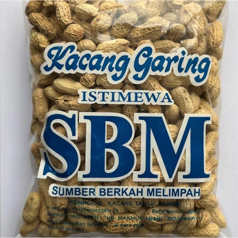 

Kacang Garing SBM - 200gr