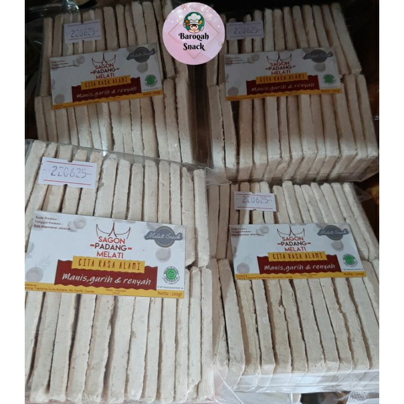 

KUE SAGON PADANG MELATI 200GR(isi 28PC)