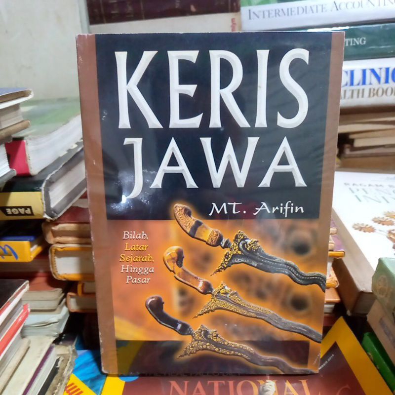 buku keris Jawa baru original