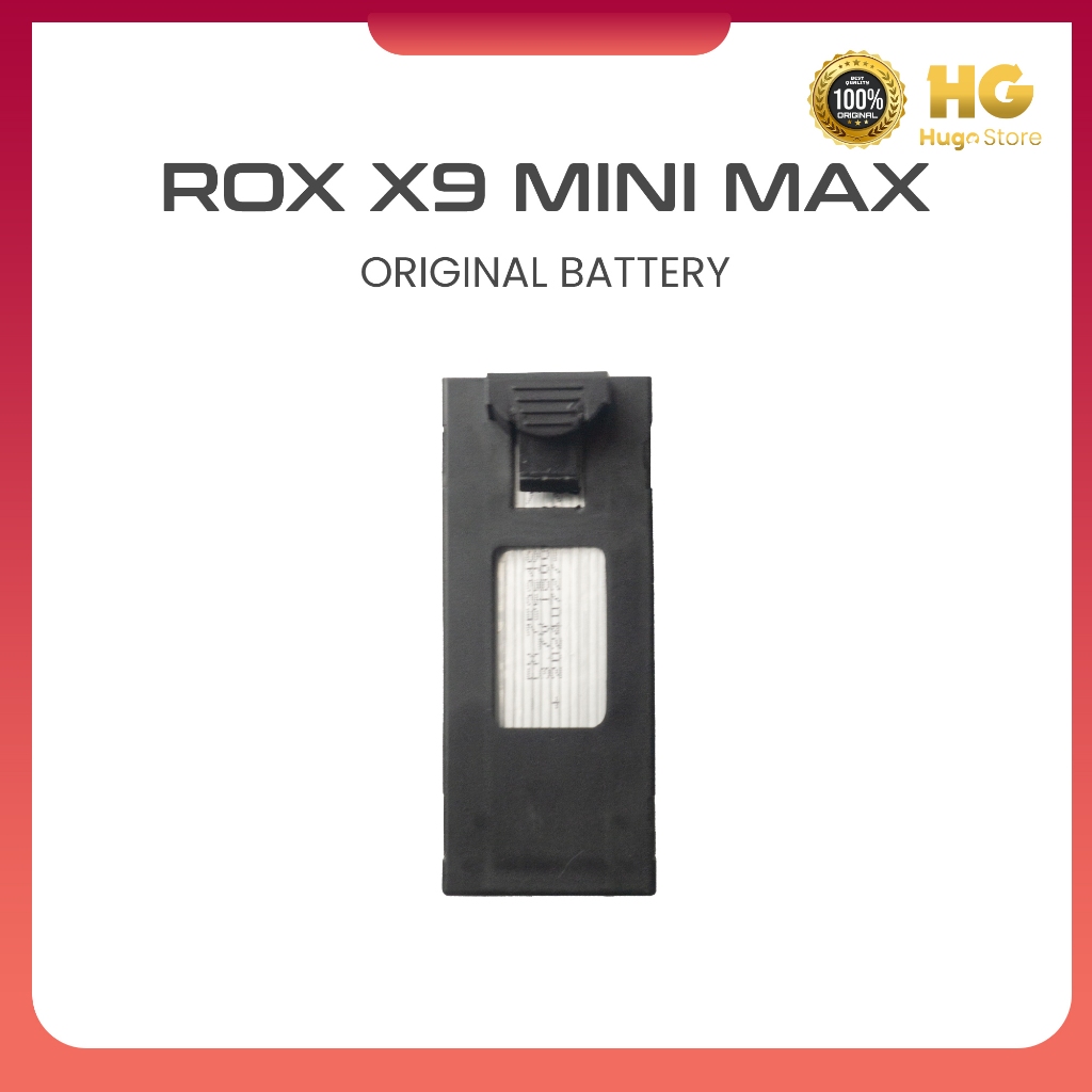 ROX X9 MINI MAX DRONE ORIGINAL BATTERY SPAREPART
