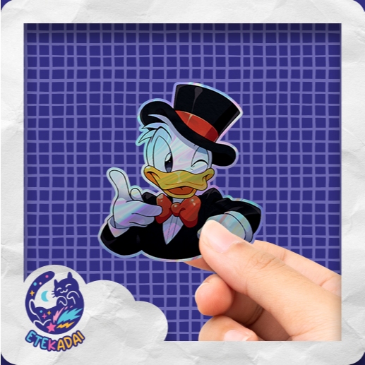 

Stiker Hologram Disney Donald Duck