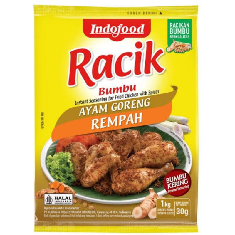 

Racik Ayam Goreng Rempah 30gr