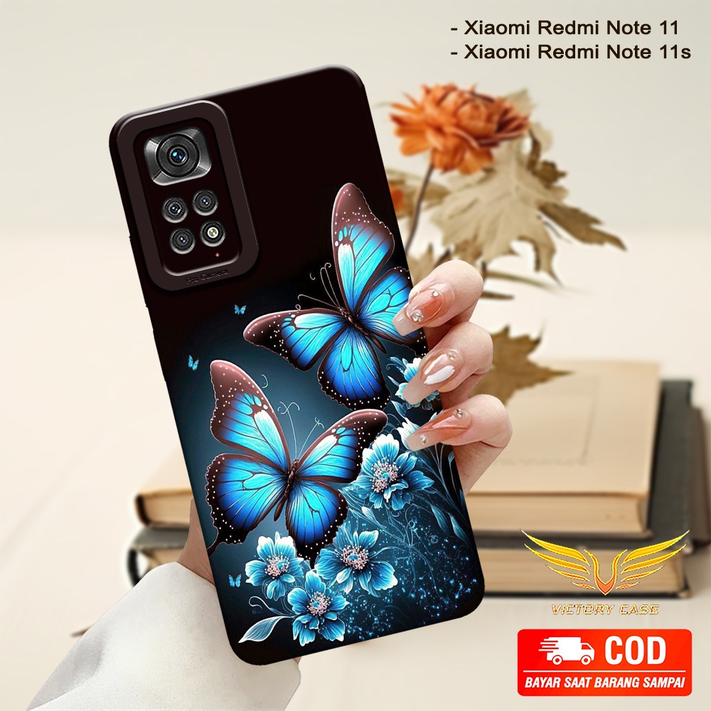 New! Kupu Case - Softcase Xiaomi Redmi Note 11 / Note 11s - Terbaru - Case Hp Redmi Note 11 - Casing