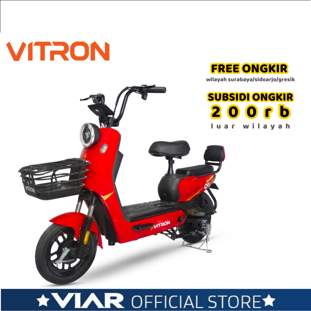 Sepeda Listrik VIAR VITRON - PROMO - ORIGINAL