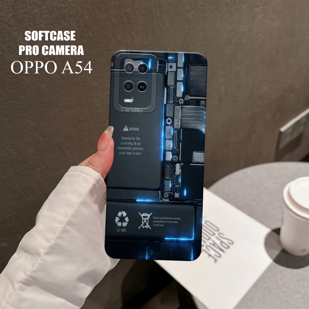 Case OPPO A55 NEW Terbaru - Softcase OPPO A55 NEW - Softcase Pro Camera - Casing Hp OPPO A55 NEW - K