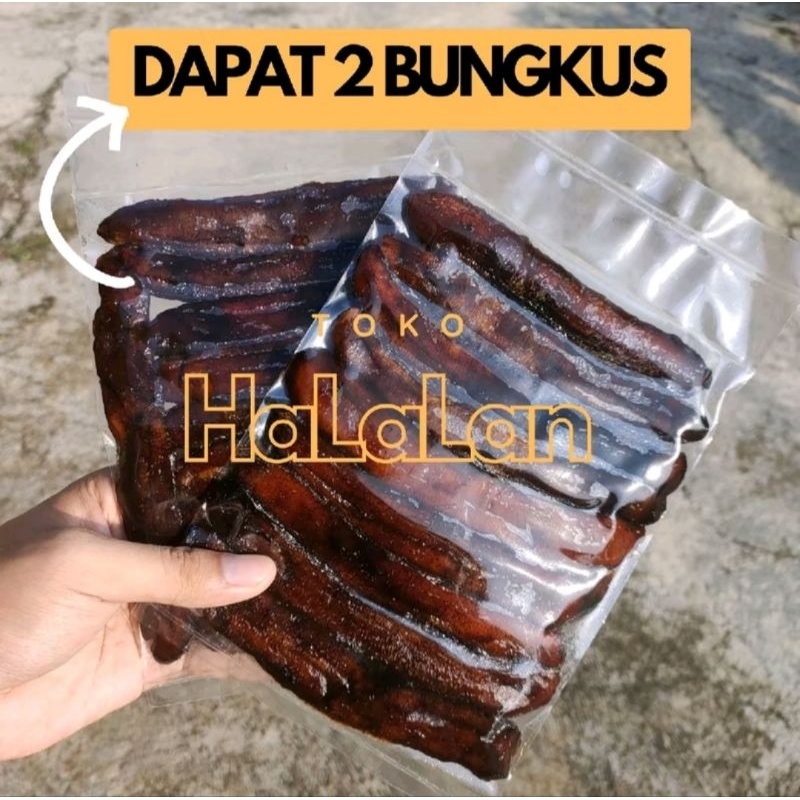 

Sale Pisang Ambon Cavendsih Basah Asap Khas Cilacap 460 gram [2 x 230 gram] Manis Madu legit Cemilan Snack Salai Asap asli cilacap Halal