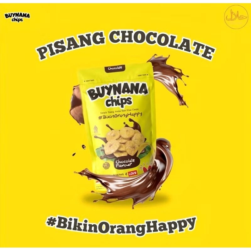 

BUYNANA Keripik Pisang coklat