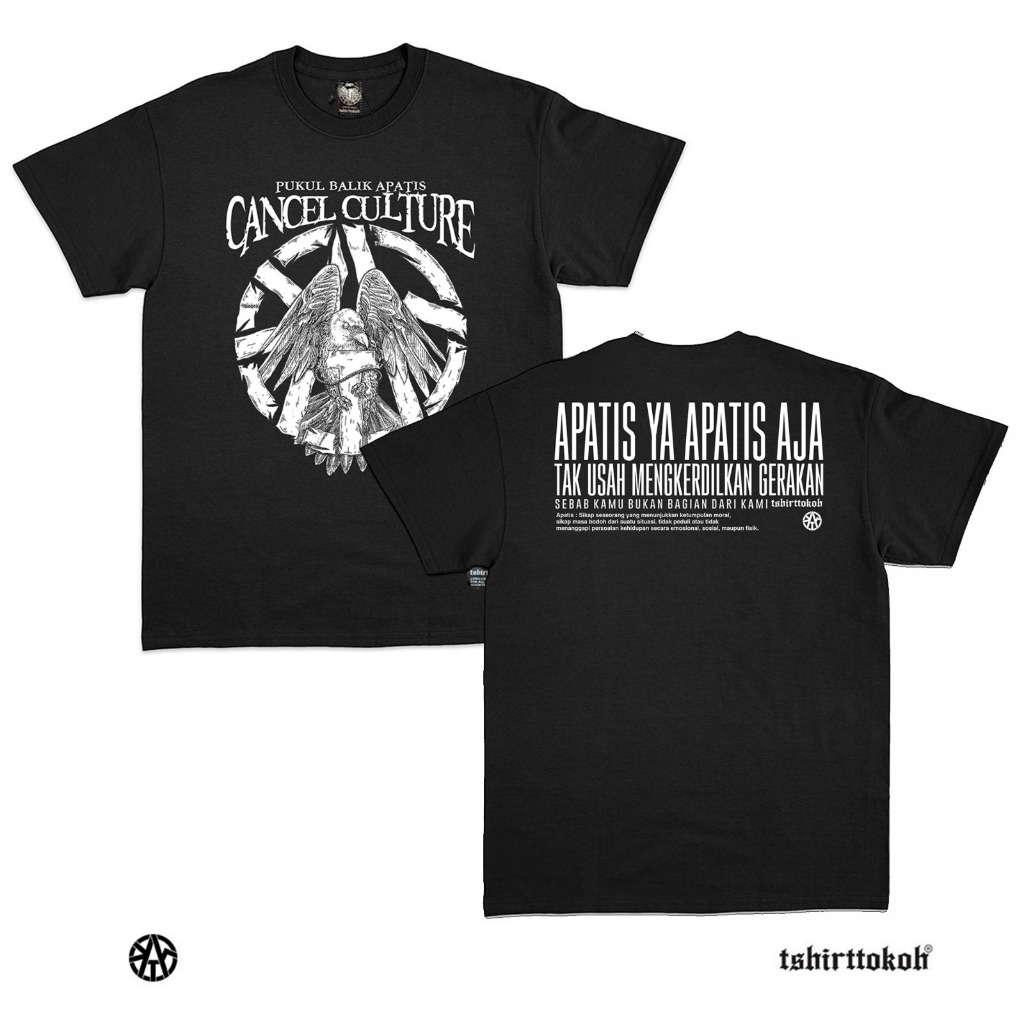 Tshirttokoh - Kaos Cancel Culture