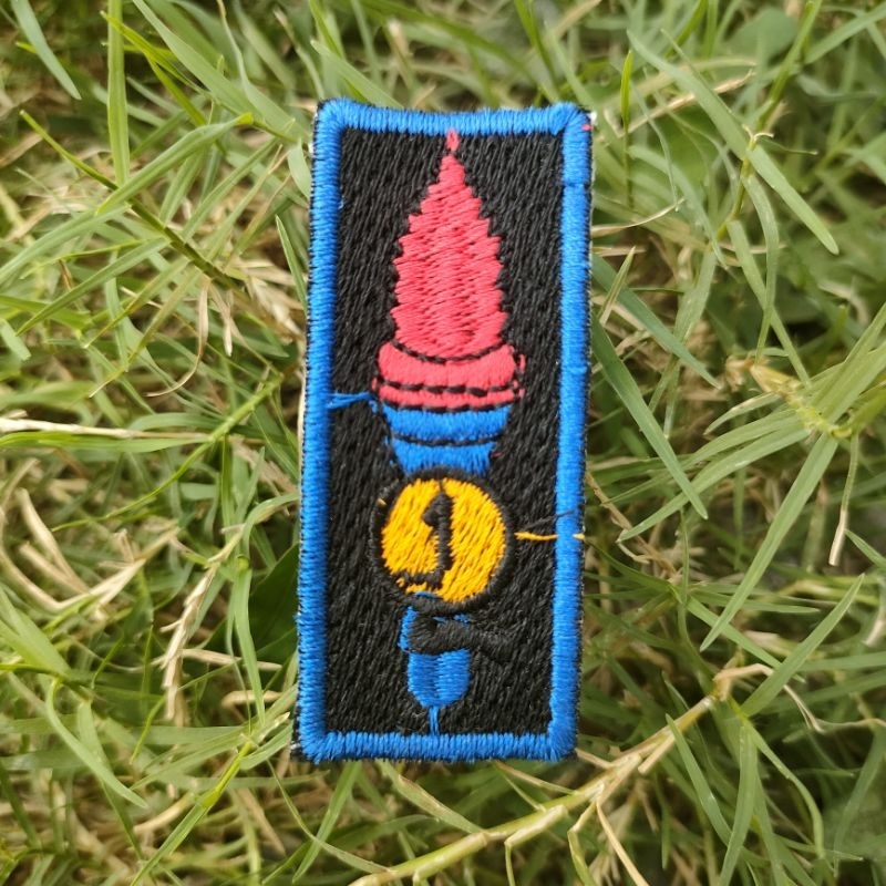 Bet IKSPI Tingkat Satu  Berkualitas Termurah | bordiran tingkatan biru ikspi | bet obor tingkat 1 ik