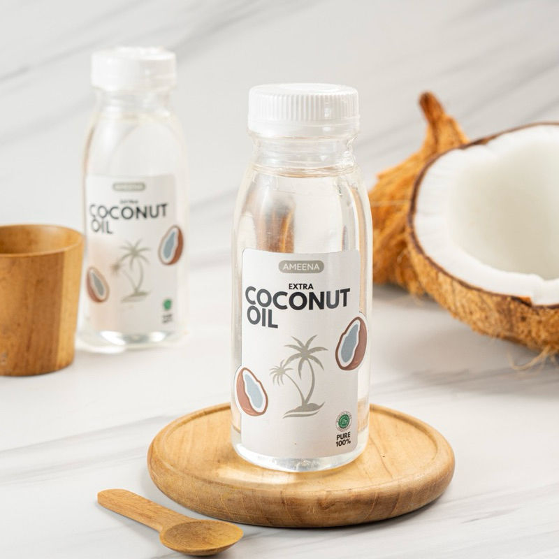 

[ MINI ] Pure Extra Coconut Oil 100ml - Ameena Minyak Kelapa 100%