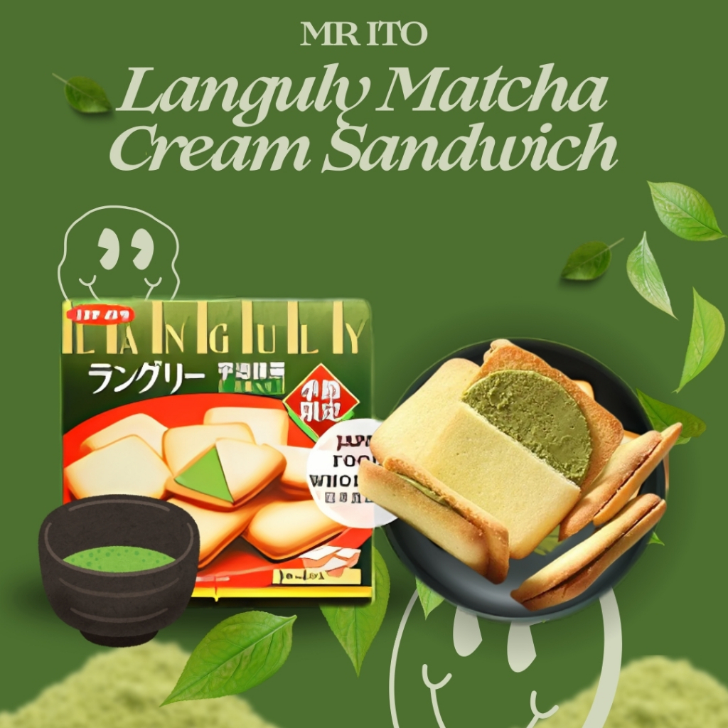 

MR ITO Languly Matcha Cream Sandwich 129.6gram