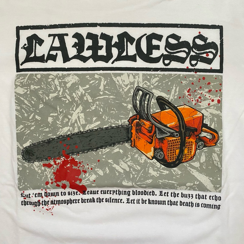 Lawless Jakarta - Mangler - Size L - Like New - Free Sticker