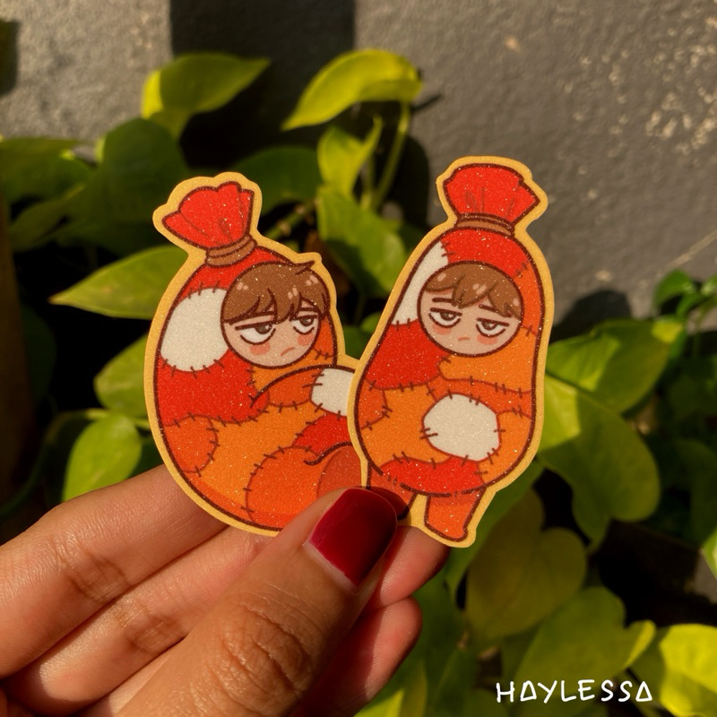 

Chilchuck Sosis Glitter Sticker