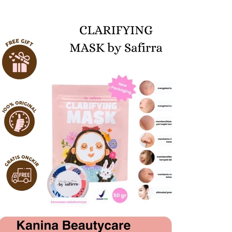 Clarifying Mask By Safirra Masker Wajah