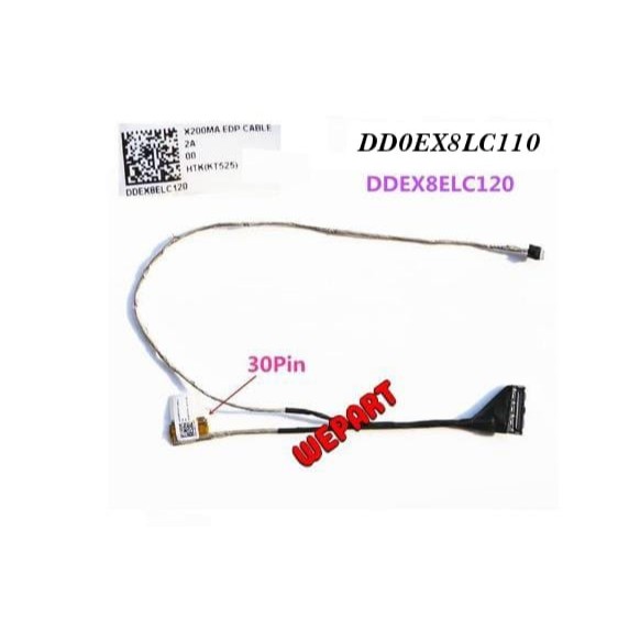 Kabel Cable Flexible LCD LED Laptop Asus X200MA X200 X200M X200CA