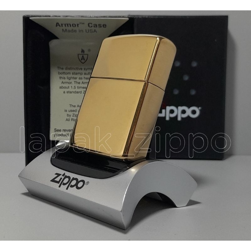 ZIPPO ORIGINAL U.S.A ⭐️ARMOR BRASS HEAVY⭐️169