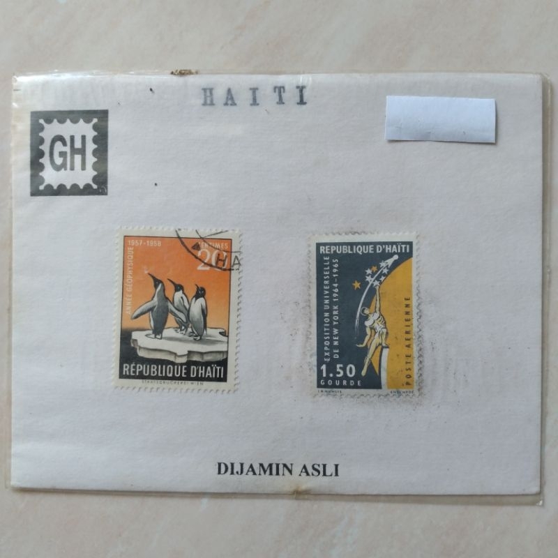 

Prangko Perangko Jadul Haiti 1958-1965 Set 2 Pcs Folder - YN1784
