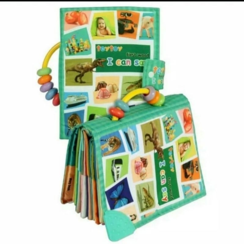 Teytoy Buku Kain Soft Book Mainan MY FIRST BOOK Edukasi Sensory Bayi