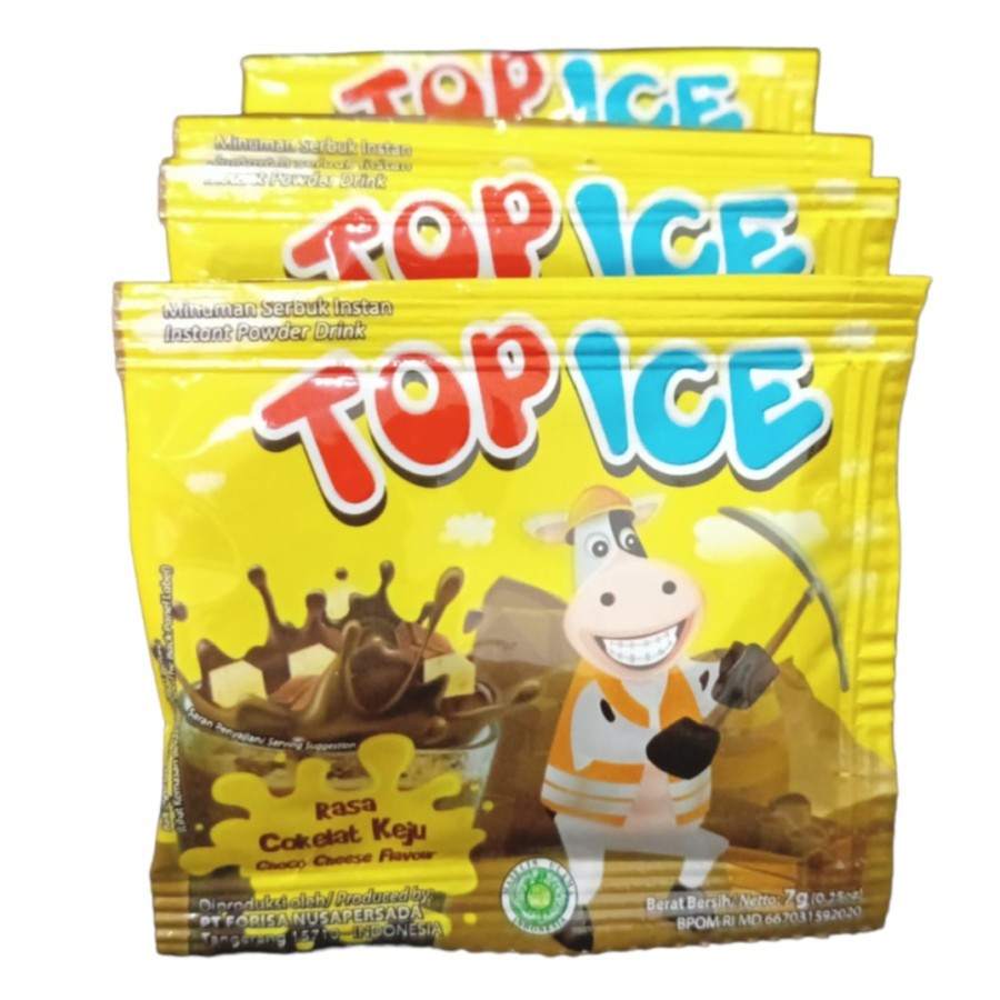 

top ice coklat keju 1 pcs