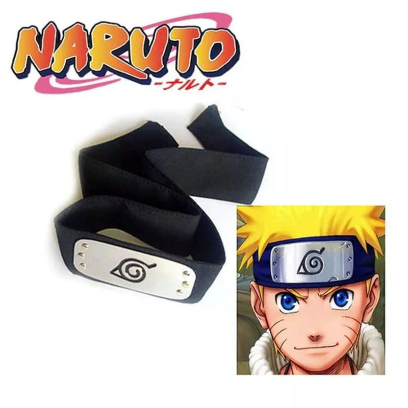 Aksesori HEADBAND NARUTO Cosplay Ikat Kepala Naruto