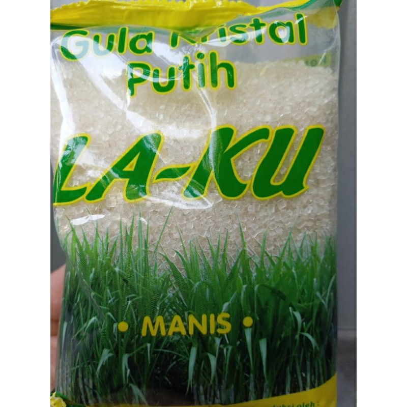 

Promo cuci gudang gula pasir merek LA-KU dengan ukutran 450 gram