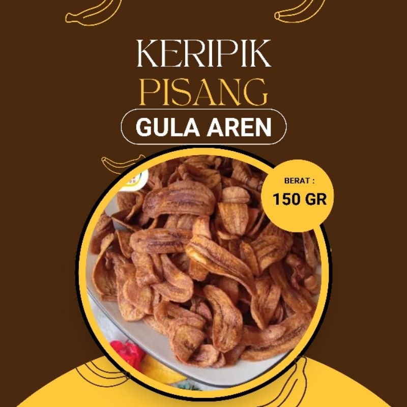 

Keripik Pisang Gula Aren 150gr