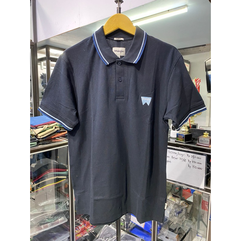 kaos kerah original wrangler 100%