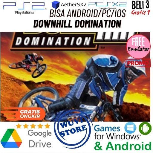 PS 2 Downhill Domination | Bisa di PC / Android / IOS Plus Emulator | Beli 3 Gratis 1