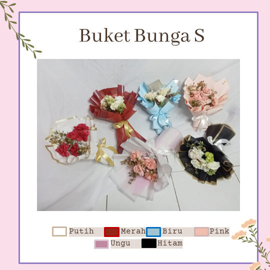 

Giftteentic - Buket Bunga - Size S