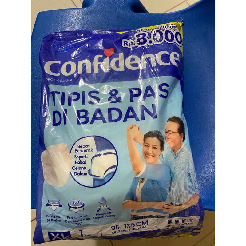 Popok celana Dewasa. Popok/ Pampers Confidence celana dewasa XL renceng