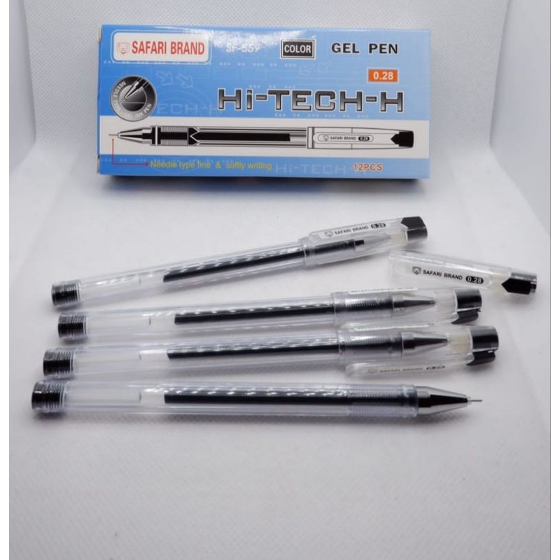 

BOLPOIN GEL ECER PULPEN BOLPEN HI-TECH 0.28MM ANTI MELUBER/JEMBRET TERMURAH