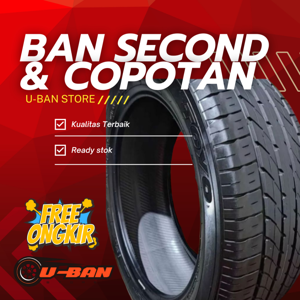 Ban Mobil Copotan Ukuran 235 50 R18 Second Tubles Murah berkualitas