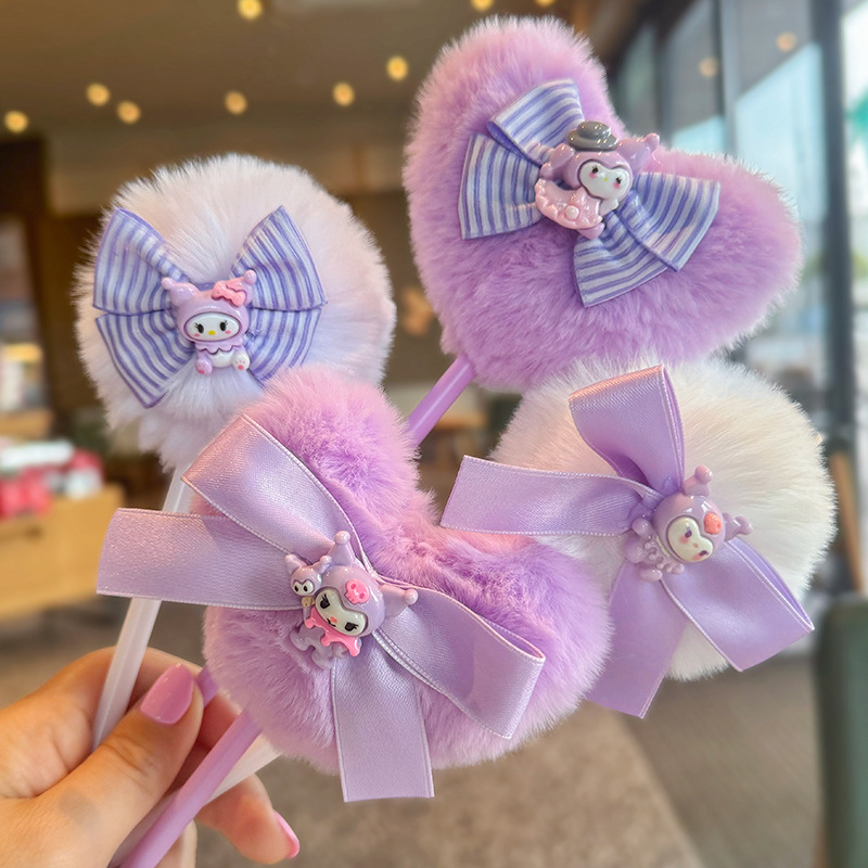 

PULPEN PENA AESTHETIC/PULPEN PENA BULU KUROMI SANRIO/KADO SANRIO