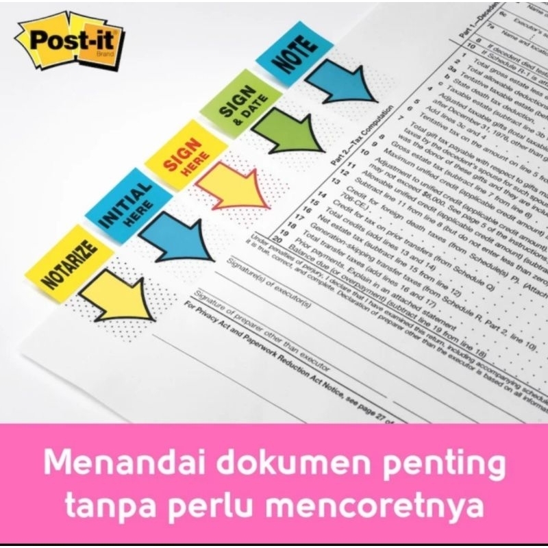 

Post It 3M Sn Here 680-9 (50 Lembar)