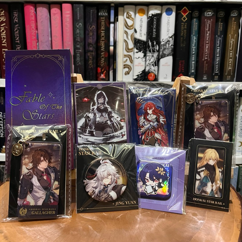 OFFICIAL READY STOCK Honkai Star Rail Badges Gallagher Dr Ratio Veritas Jing Yuan Blade Dan Heng Dan