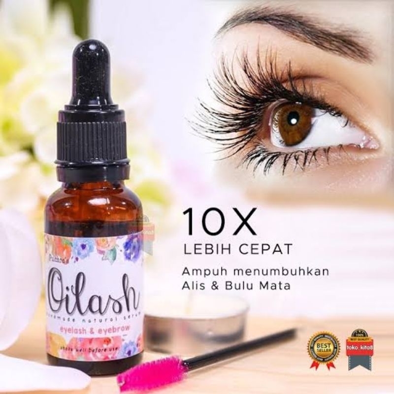 Oilash Serum Bulu Mata Dan Alis Pelentik Bulu Mata Penebal Alis