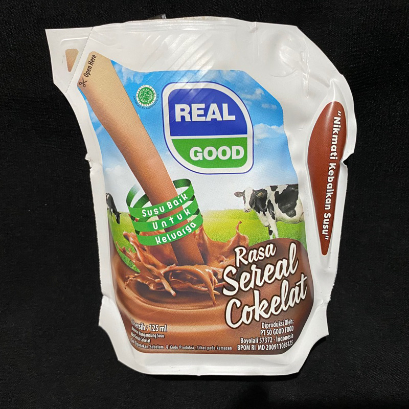 

SUSU REAL GOOD RASA SEREAL COKELAT