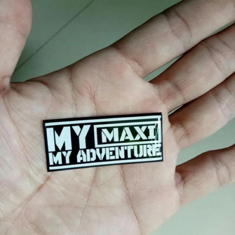 

Stiker timbul my maxi