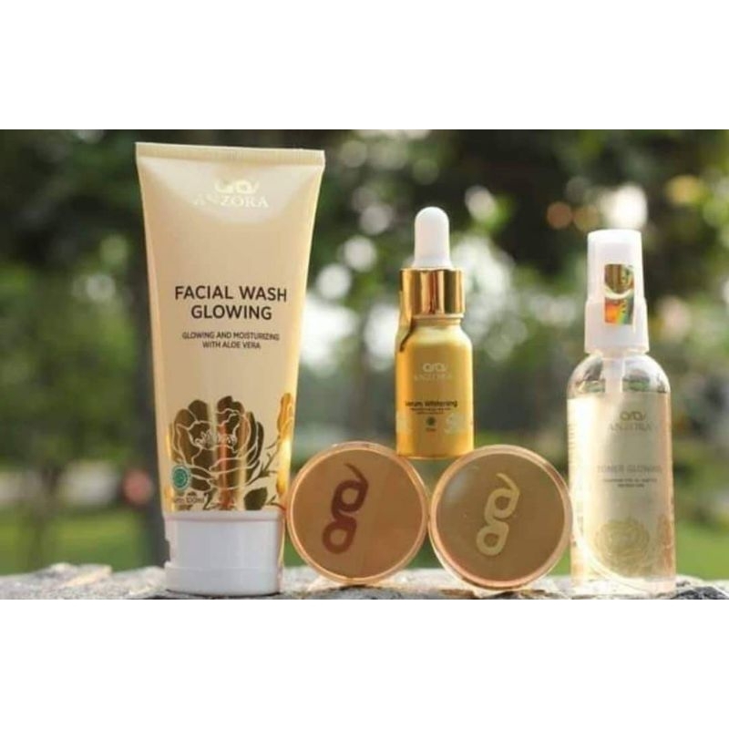 [ORIGINAL] PAKET ANZORA GLOW BPOM/PAKET ANZORA ACNE/PAKET ANZORA ACNEDARKSPOT (BPOM/ORIGINAL)