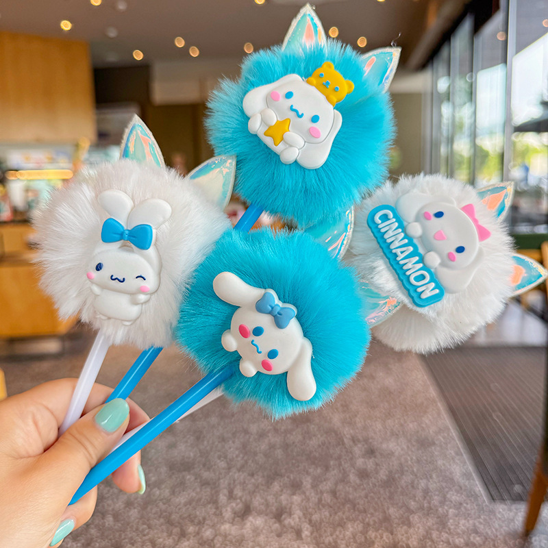 

PULPEN PENA AESTHETIC/PULPEN POMPOM BULU SANRIO CINAMOROL/KADO SANRIO