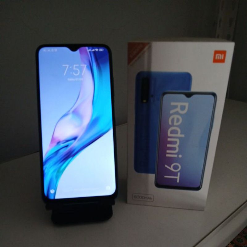 Xiaomi Redmi 9T 6/128 GB second bekas Original