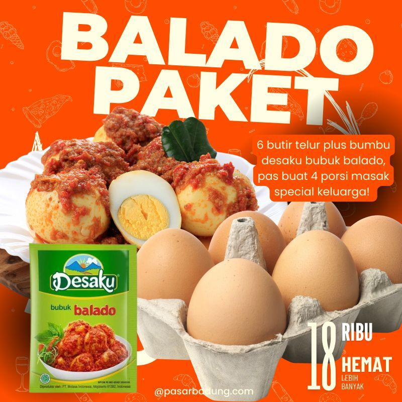 

TELUR BALADO SPESIAL 4PORSI