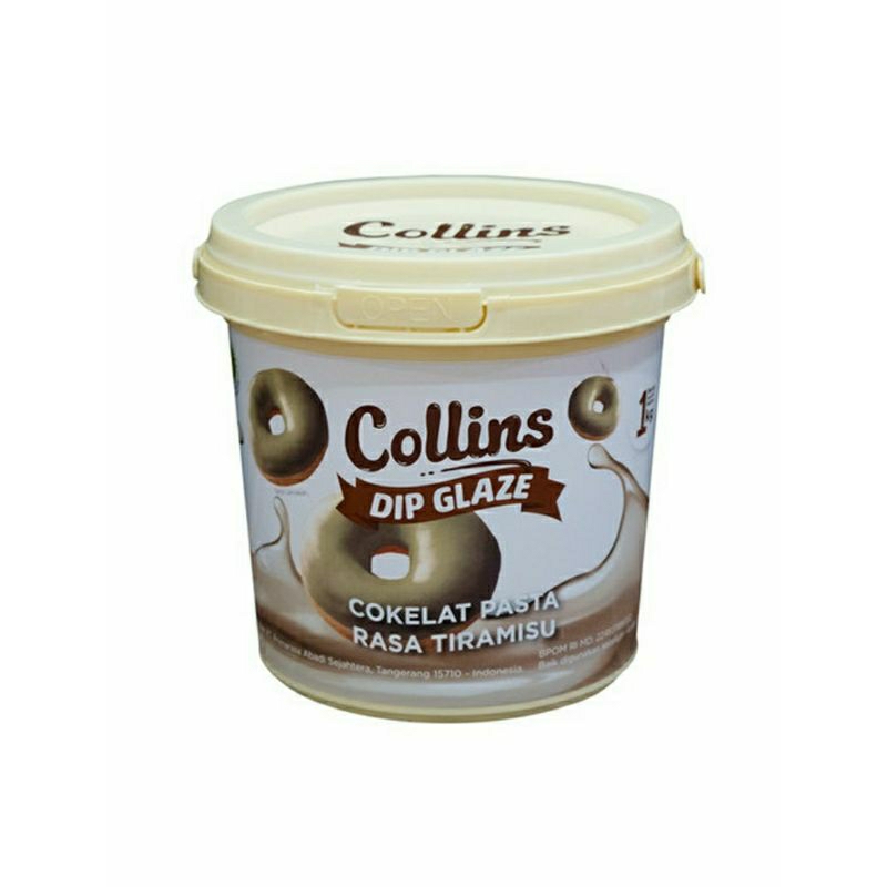 

PROMO PALING MURAH BANGET SELAI COLLINS DIP GLAZE ( RASA TIRAMISU 1KG )